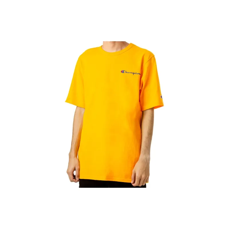 Champion T Shirt Unisex Yellow US Version-1