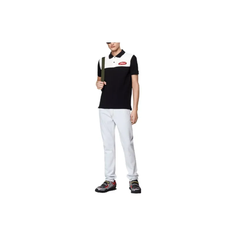 DIESEL Polo Shirts Men Black-3