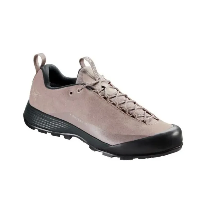 Arcteryx Konseal FL Waterproof And Breathable Low Top Hiking Shoes Women's Gray Pink-2