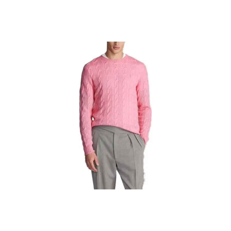 Ralph Lauren Purple Label Cable knit Cashmere Sweater-1