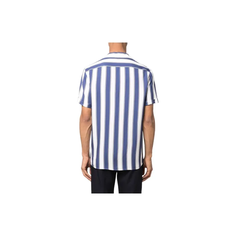 BALMAIN Shirts Men Blue-2