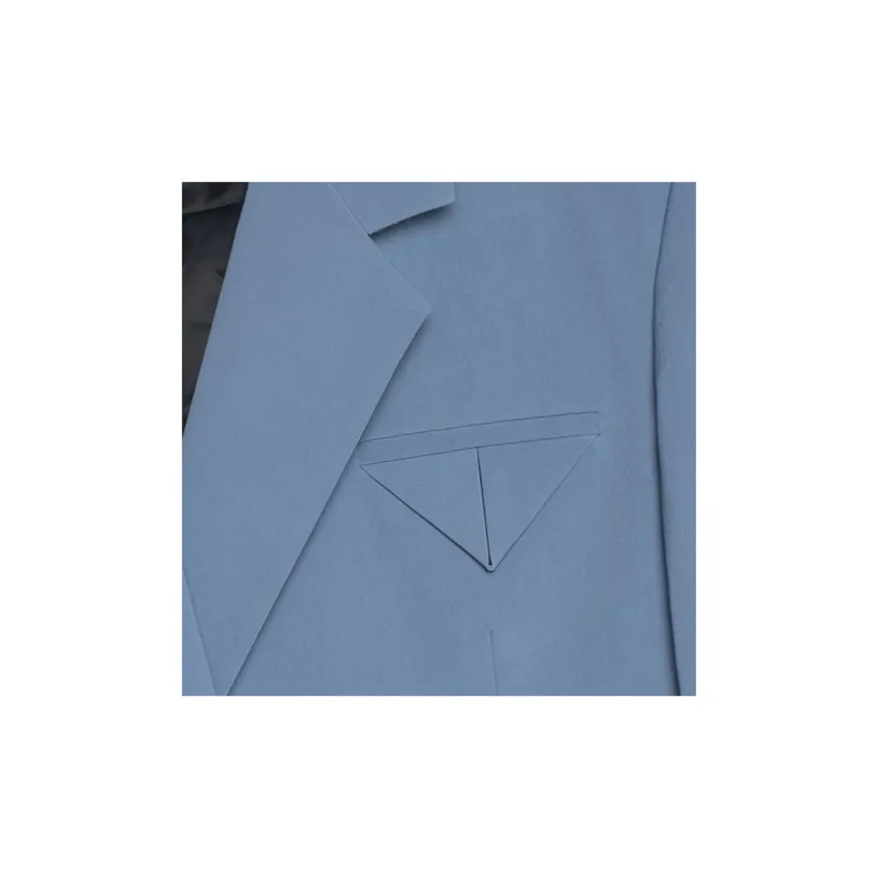 Bottega Veneta Business Suits Coats Men's Blue-5