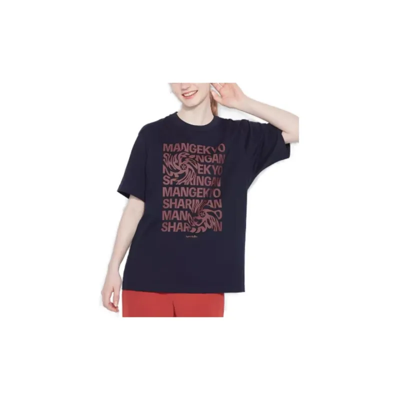 UNIQLO T Shirt Unisex Navy Blue-1