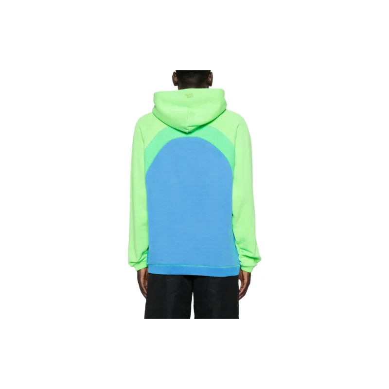 ERL Rainbow Bouclé Cotton Hoodie-2