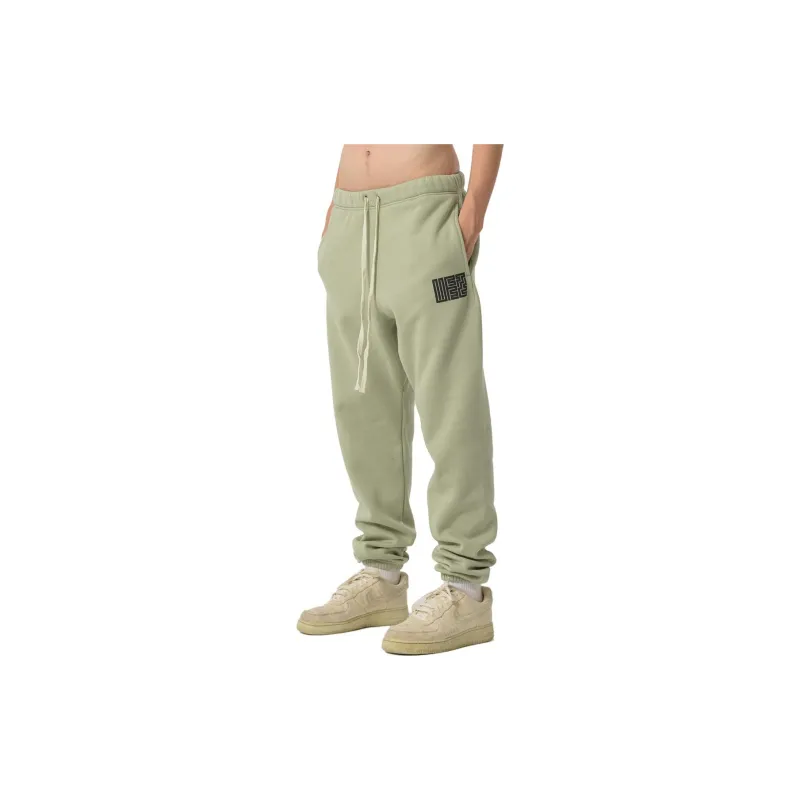 UFZ Knitted Sweatpants Men Matcha-4