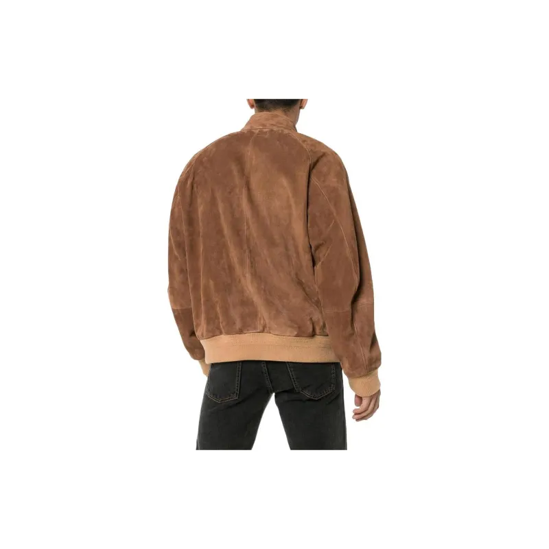GUCCI Jackets Men Brown-3