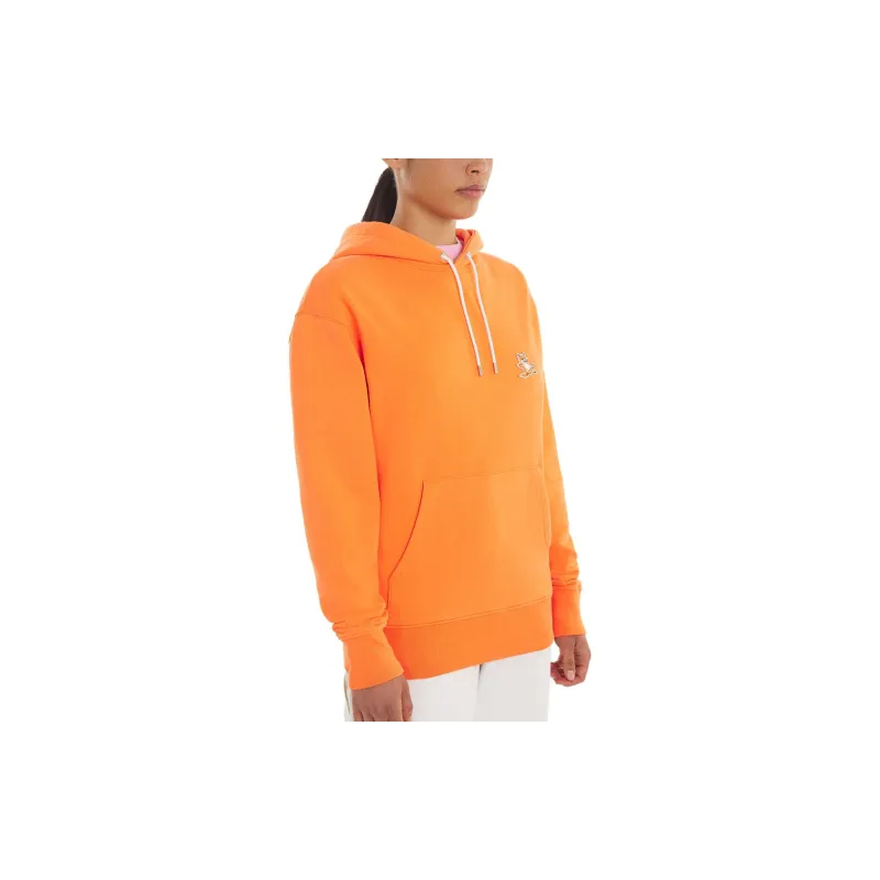 Maison Kitsune Fox Patch Drawstring Hoodie-6