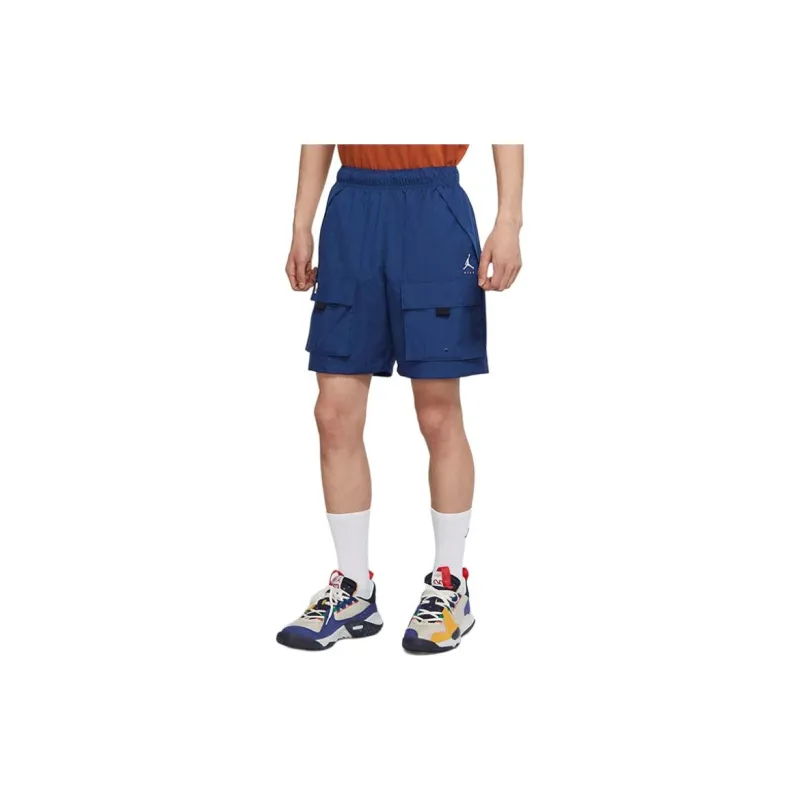Jordan Casual Shorts Men Marine Blue-5