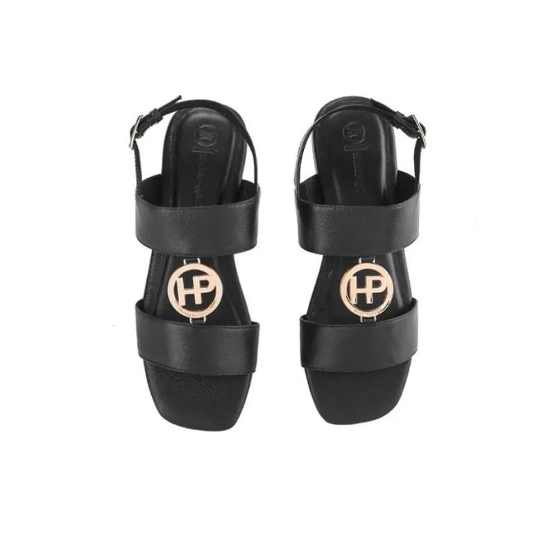 Hush Puppies Casual Single Shoes Women's Black-3
