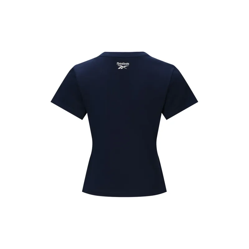 Reebok T Shirt Women's Navy Blue-1