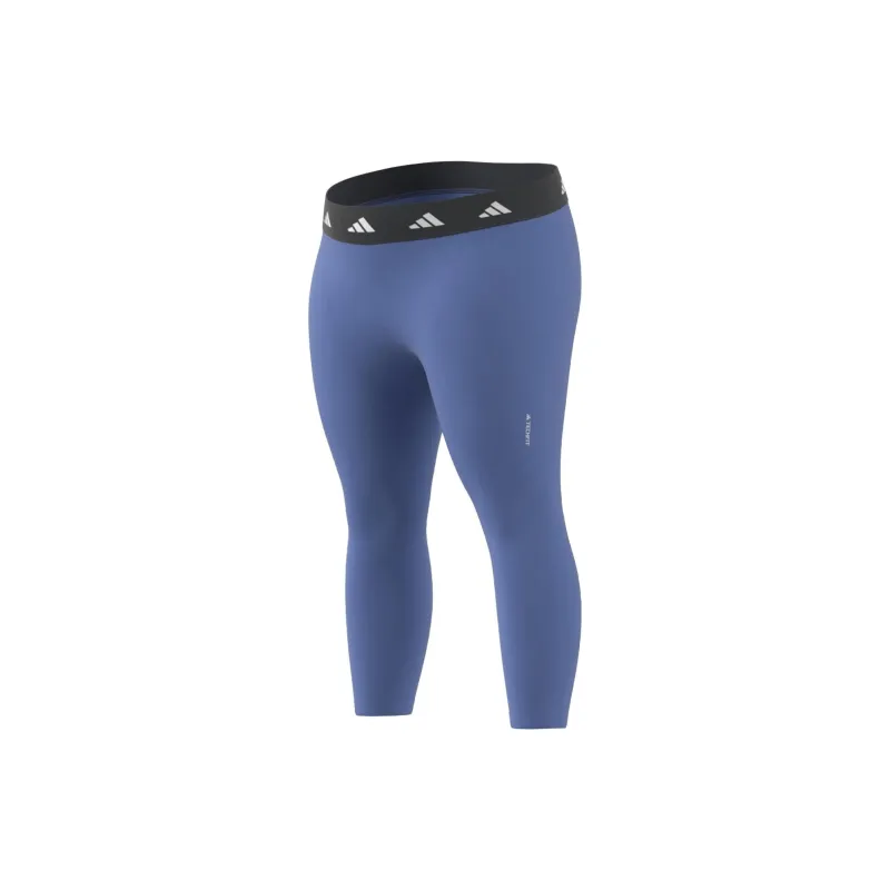 Adidas TECHFIT 7/8 LEGGINGS PLUS SIZE Athletic Trousers Women's Blue-2