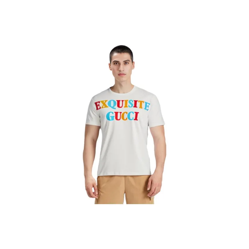 GUCCI Women's Oversized Exquisite GUCCI Heavy Cotton Jersey T Shirt-2