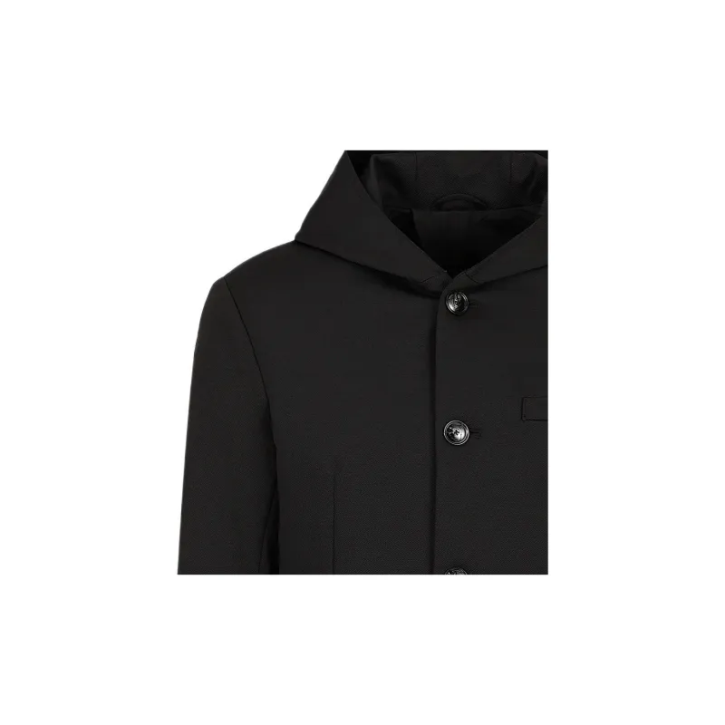 EMPORIO ARMANI Jackets Men Black-4