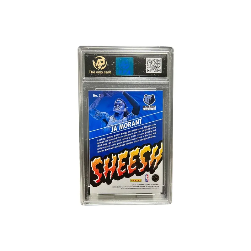 PANINI Morant Basketball Card Jump Shot Collection With Large Head Dry Eraser Jump Shot Illustration Graded Cards 1 Pc-1