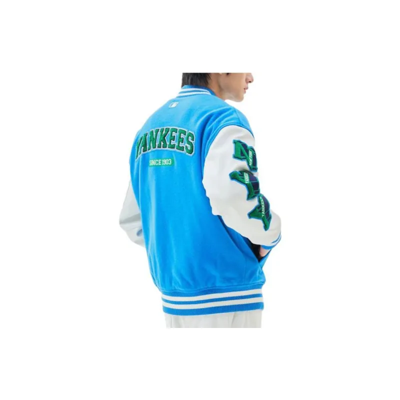 MLB Jackets Men Blue-3