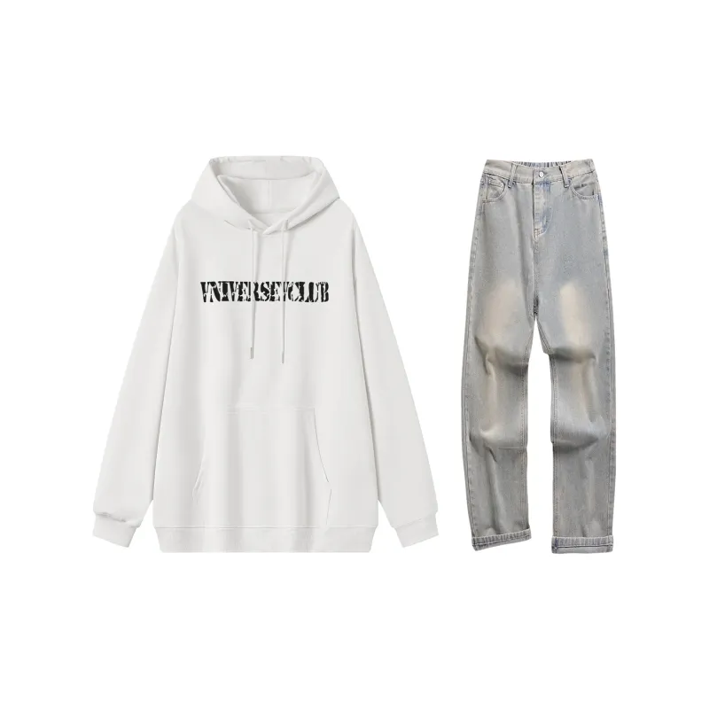 VniVerseVClub Sweatshirt Set Unisex-5