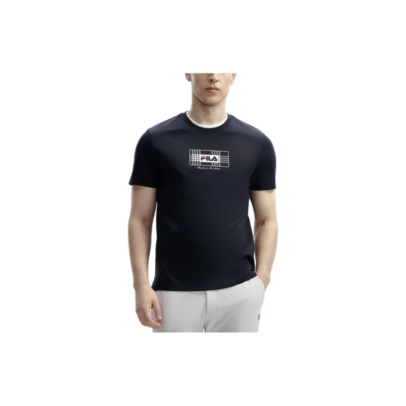 FILA T Shirts Men Legend Blue-2