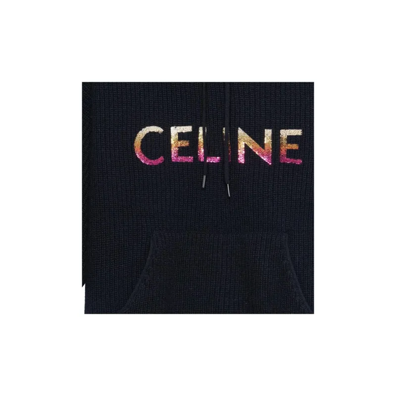 CELINE FW22 Sweatshirt Men's Black-3