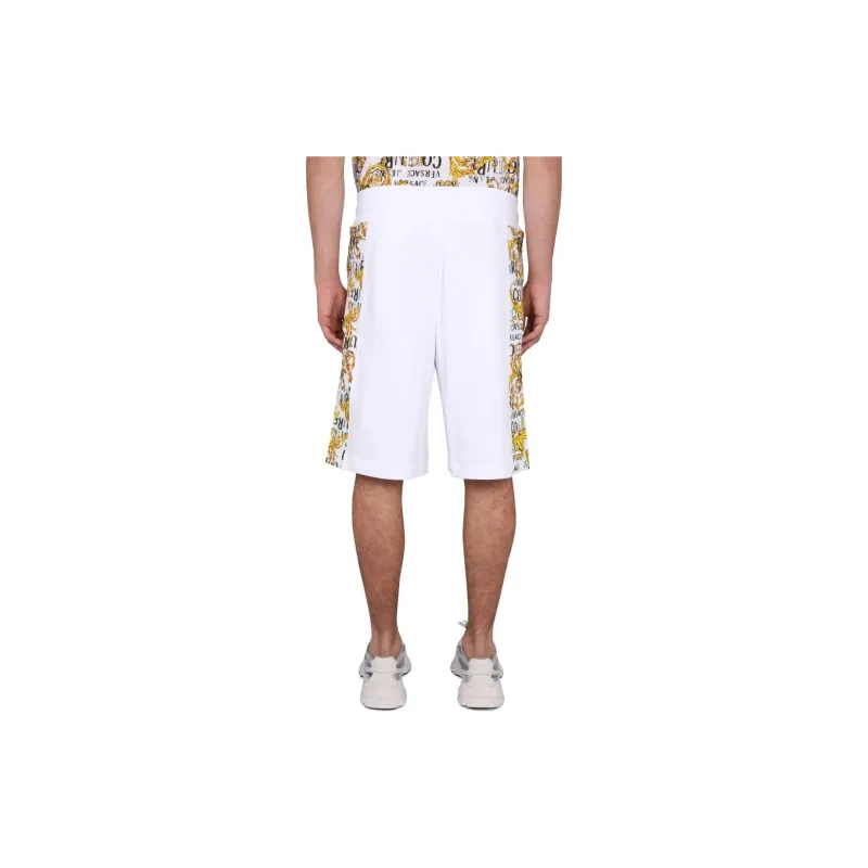 VERSACE JEANS COUTURE Drawstring Bermuda Shorts-5