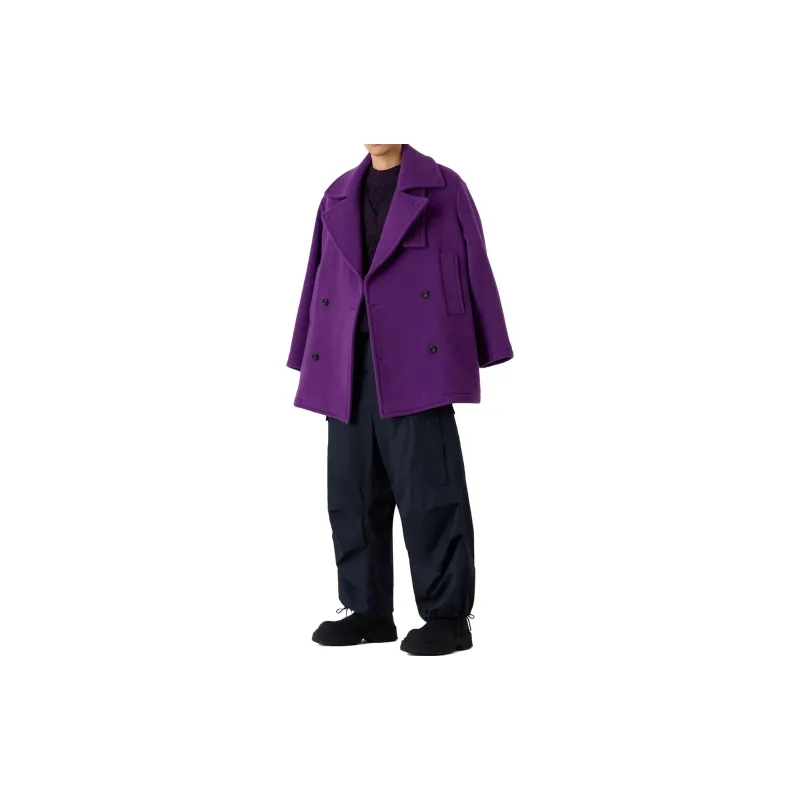 EMPORIO ARMANI Sweaters Men Purple-2