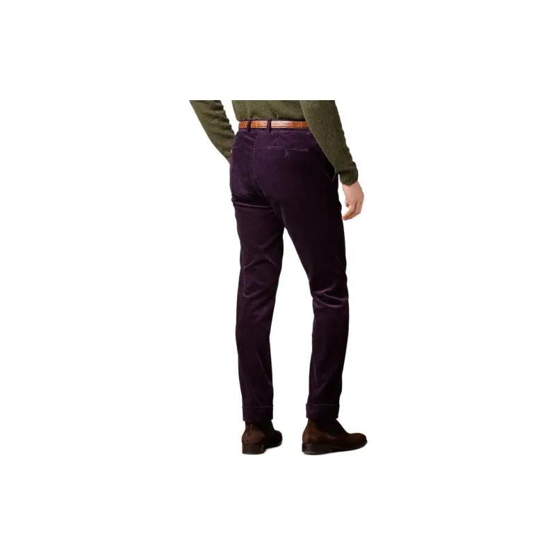 Polo Ralph Lauren Slim Fit Corduroy Trouser Casual Pants Men's Purple-2