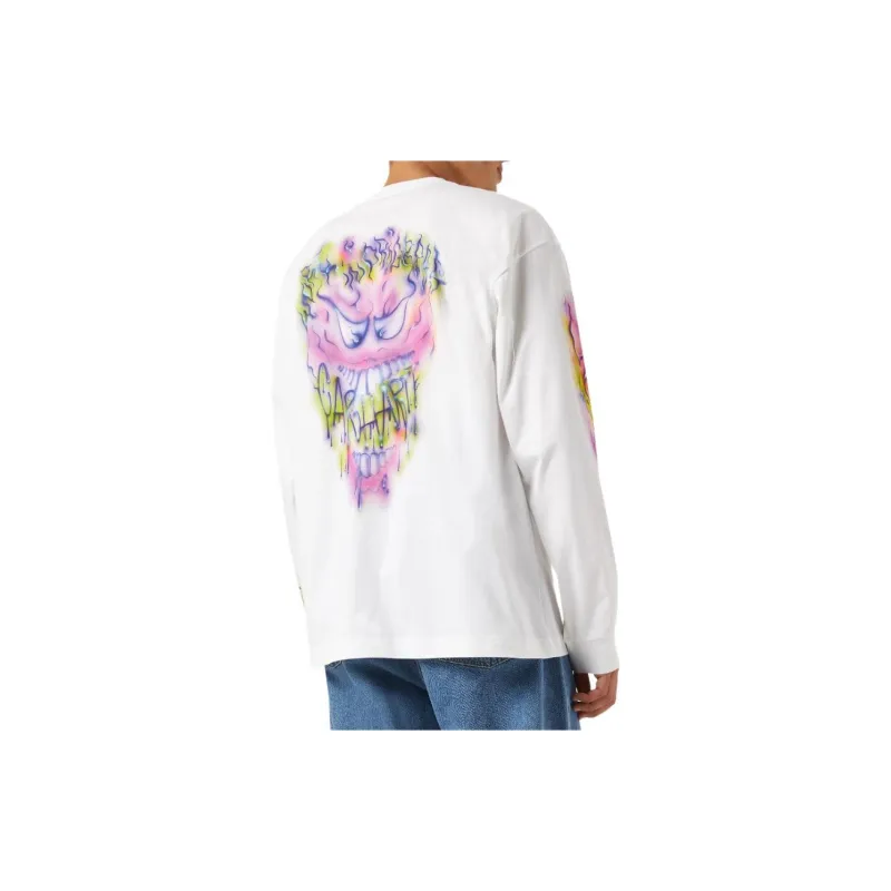 Carhartt WIP L/S Babybrush Grin T Shirt-4