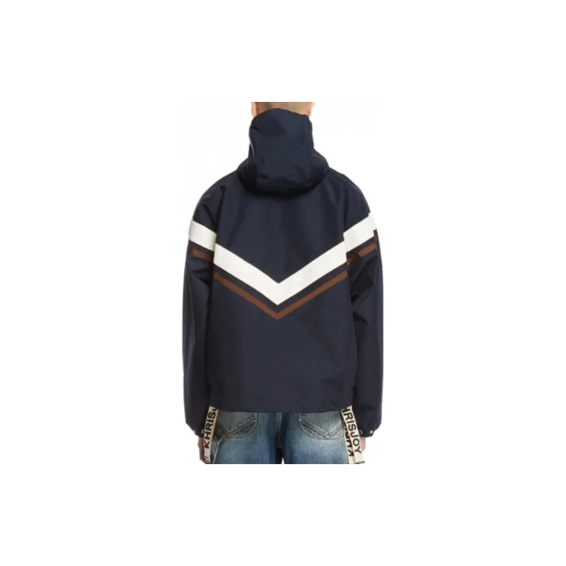 KHRISJOY Zipped Hooded Jacket-1