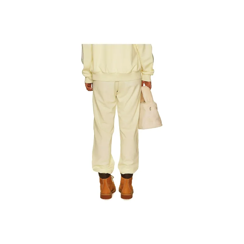 NERDY Casual Pants Unisex Light Yellow-6