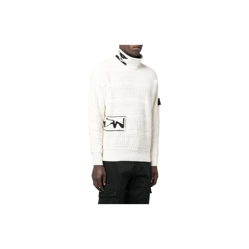 STONE ISLAND Sweaters Men White-3