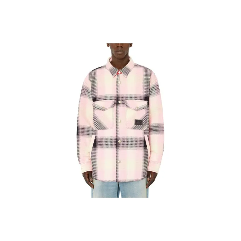 DIESEL Jackets Men Pink-1