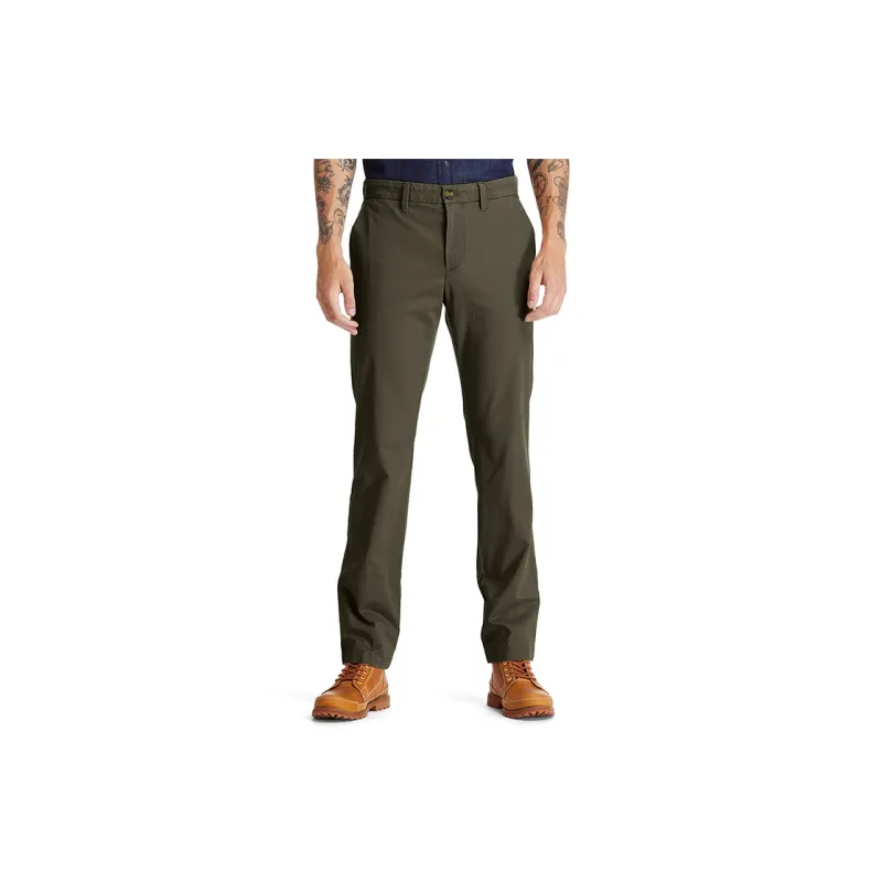 Timberland Casual Pants Men Army Green-5