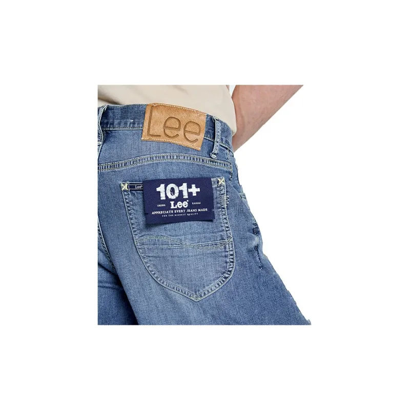 Lee Denim Shorts Men Medium Blue-3