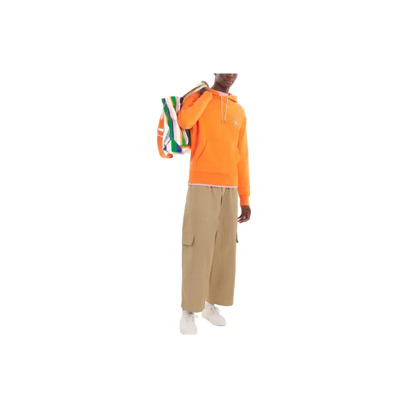 Maison Kitsune Fox Patch Drawstring Hoodie-3