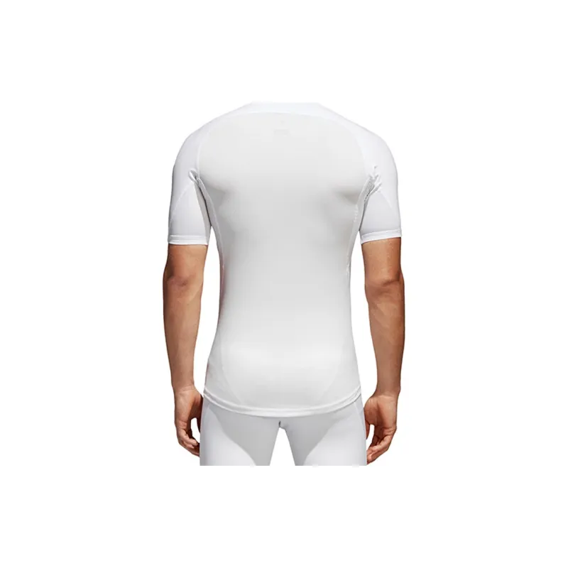 Adidas T Shirts Men White-3