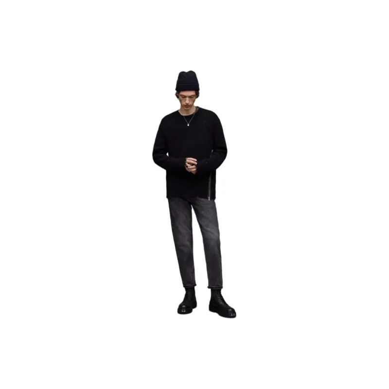 ALLSAINTS Jeans Men Washed Black-3