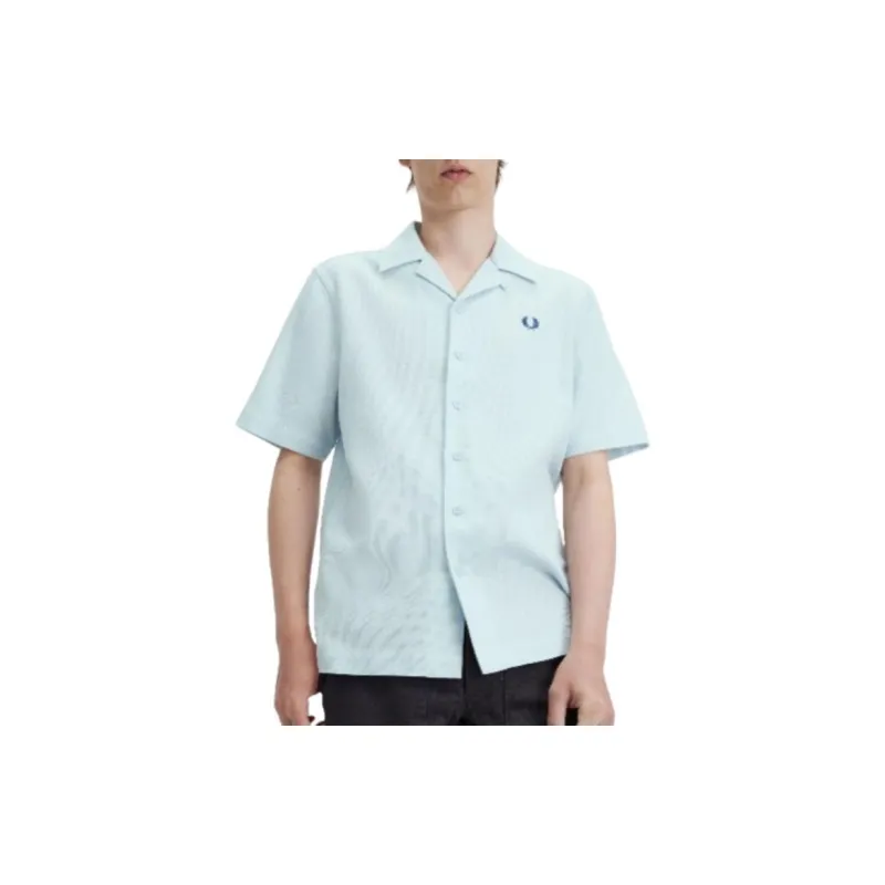 FRED PERRY Piqué Revere collar Shirt-3