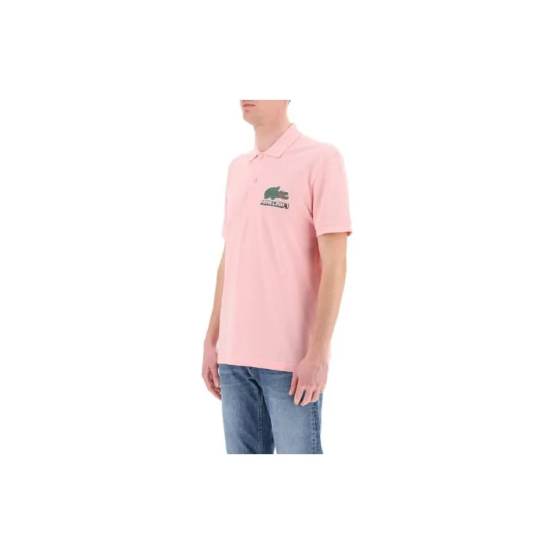 LACOSTE Polo Shirts Men Pink-2