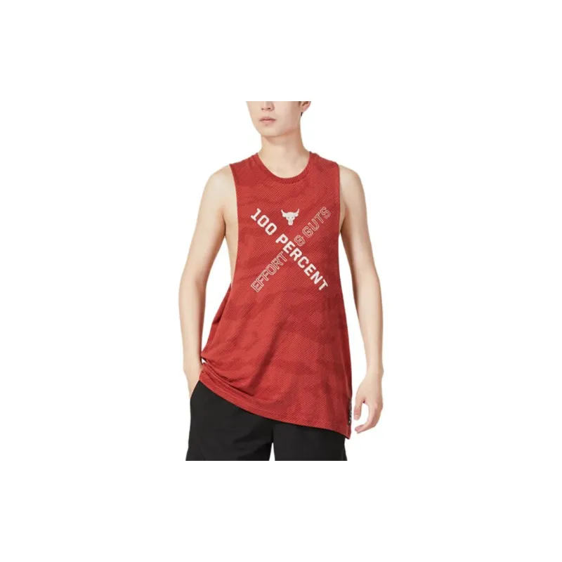 Under Armour Tank Tops Men's Red-2
