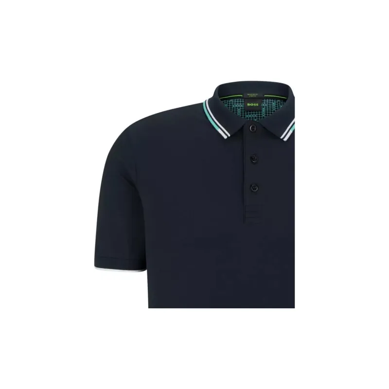 HUGO BOSS SS23 Polo Shirts Men Dark Blue-1