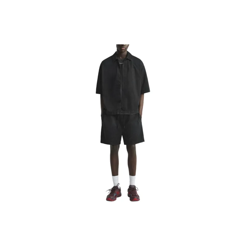 ZARA Casual Shorts Men Black-1