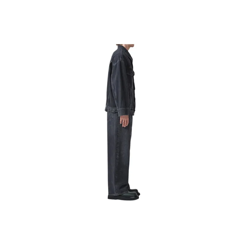 AGOLDE Denim Jacket Men's Black-2