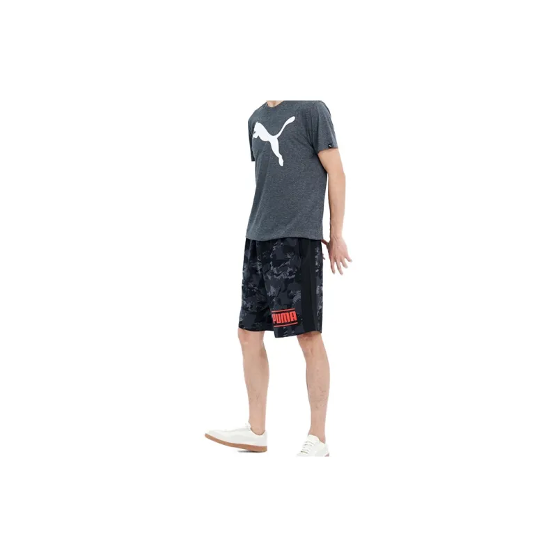 PUMA ESS BIG CAT HEATHER T-Shirts Men-2