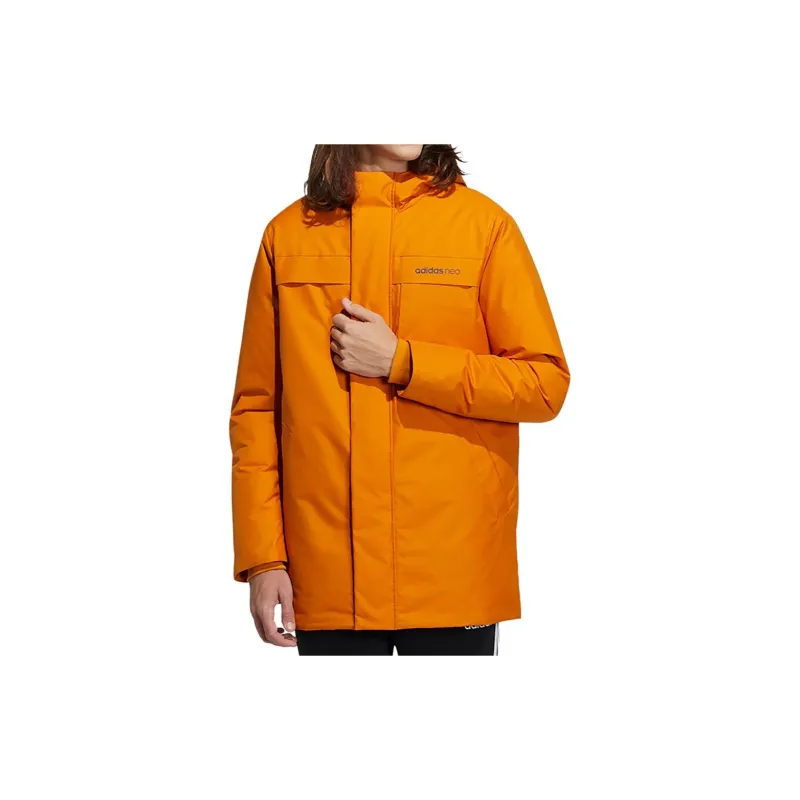 Adidas Neo Down Jackets Men Orange-4