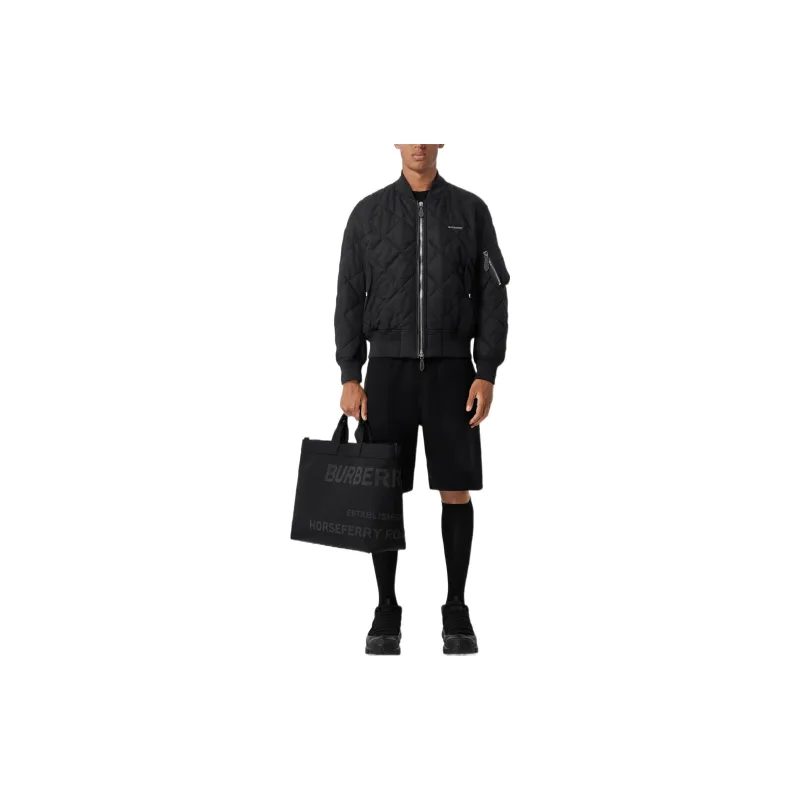 Burberry FW22 Jackets Coats Men's Black-2