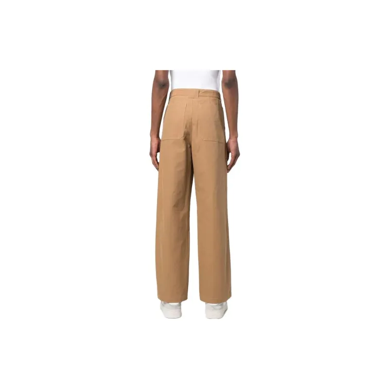 A.P.C Sidney Straight leg Cotton Trousers-1
