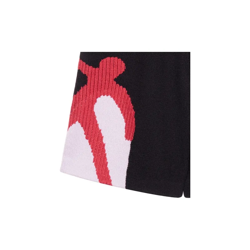 Burberry Dancing Men Knitted Shorts-5