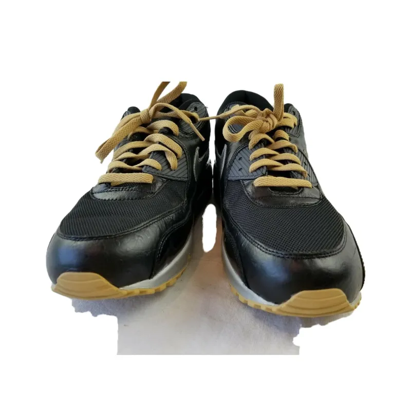 Nike Air Max 90 Black Silver Gold-3