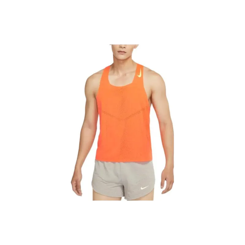 Nike Dri Fit Tank Tops Men Orange-4