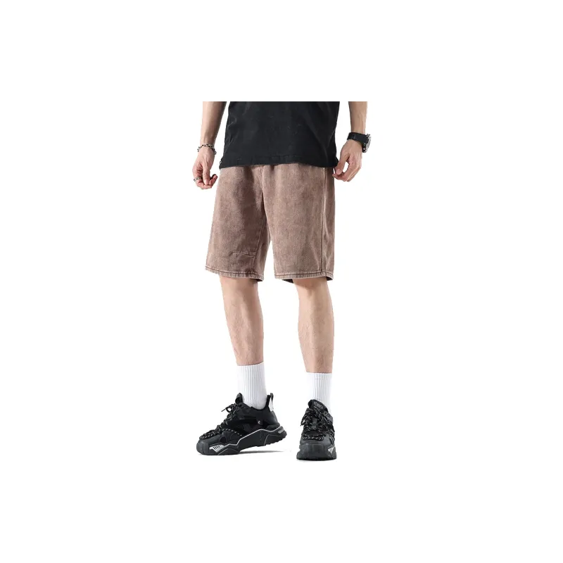 KGK Denim Shorts Men's Rusty Red-4