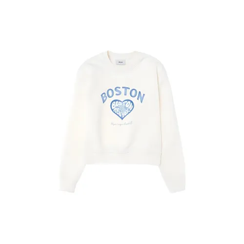 MLB Sweatshirts Women's Cream